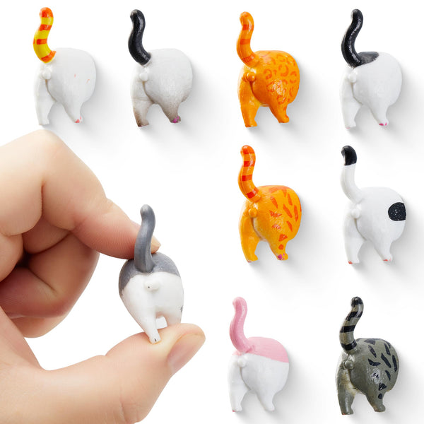 Cat Butt Magnet – Whisker Park - Feline Exclusive Boutique