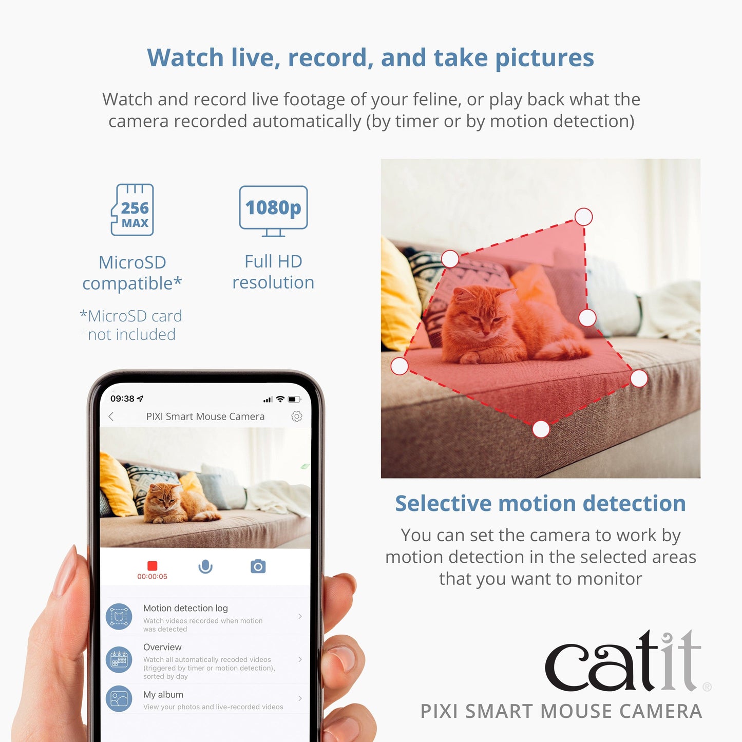 Catit Pixi Smart Cat Camera