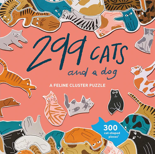 299 Cats (and a dog) 300 Piece Puzzle