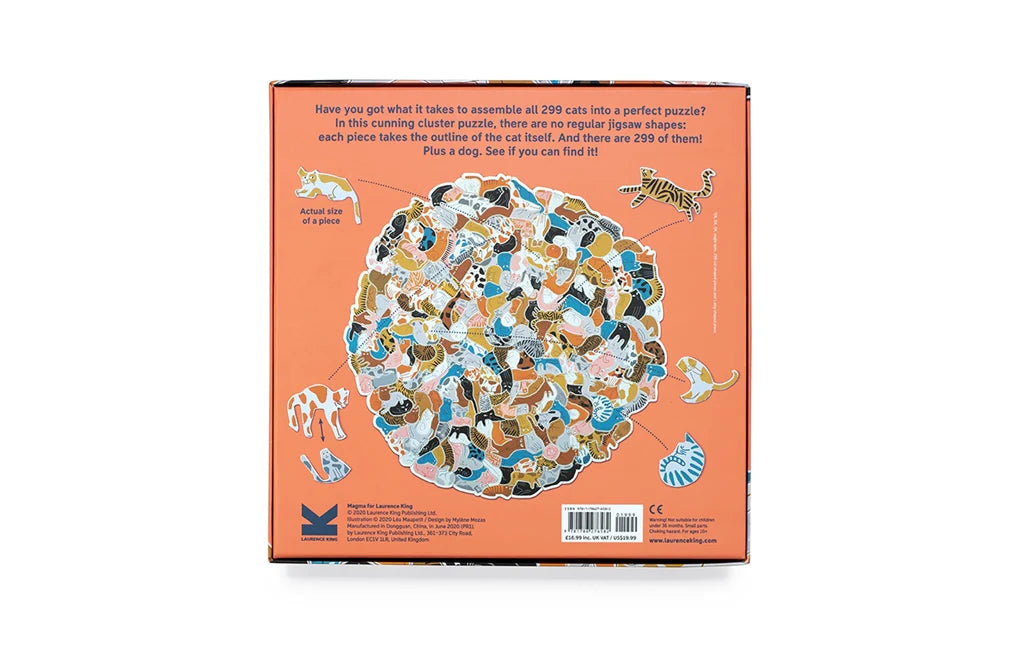 299 Cats (and a dog) 300 Piece Puzzle