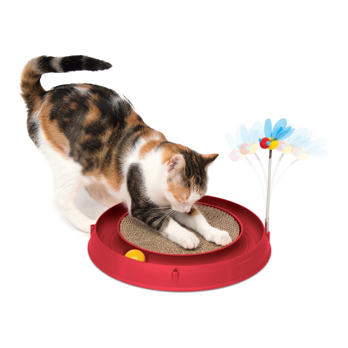 CatIt Senses - Circuit Ball Toy with Scratch Pad