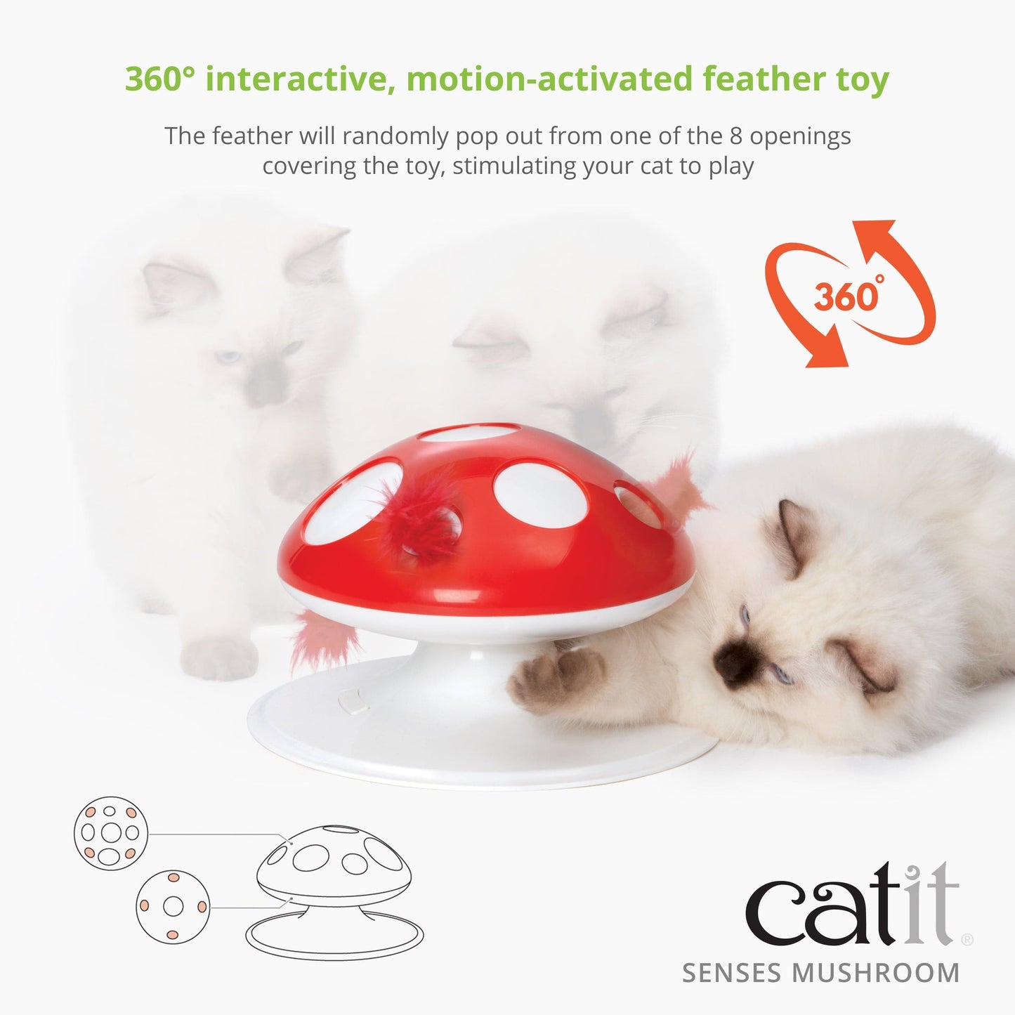 CatIt Senses - Mushroom